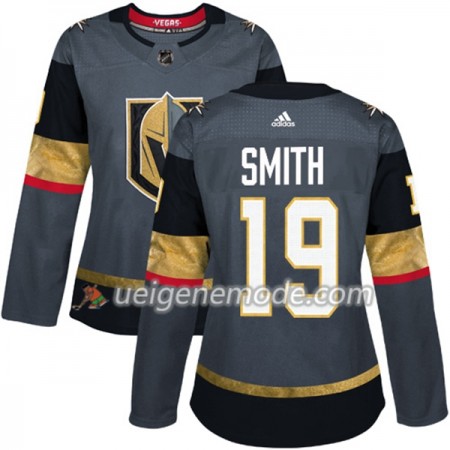 Dame Eishockey Vegas Golden Knights Trikot Reilly Smith 19 Adidas 2017-2018 Grau Authentic